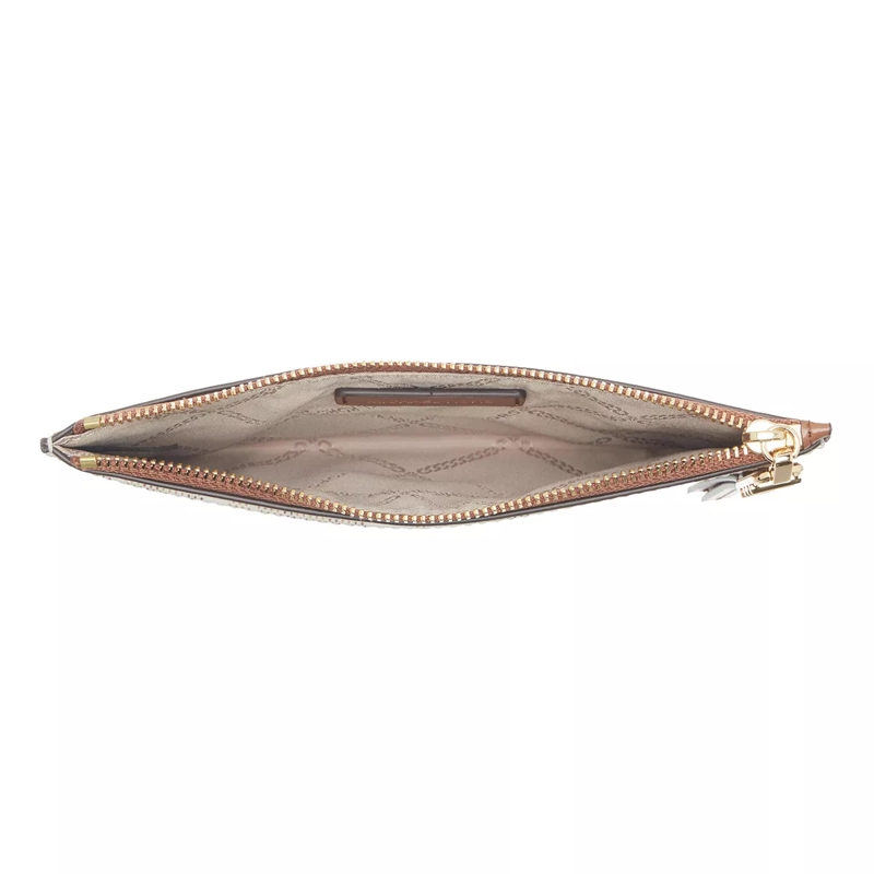 MICHAEL Michael Kors Kartenhalter Large Zip Card Case Vanilla Luggage(Image 5)