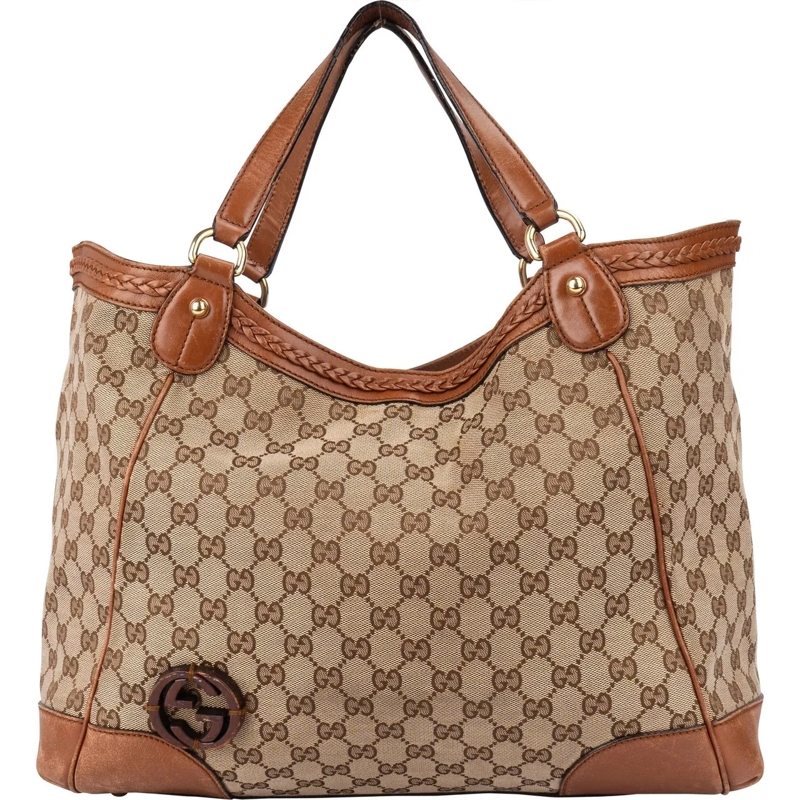 Gucci Schultertasche Gucci GG Monogram Ribbon Handbag mehrfarbig