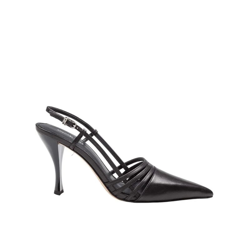 MICHAEL Michael Kors Pumps Haisley Slingback In Black Leather Grey