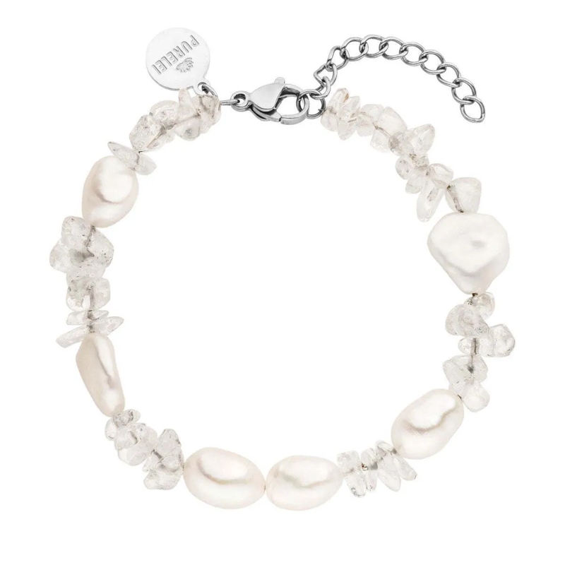 Purelei Armband Armband Crystal Wave silber