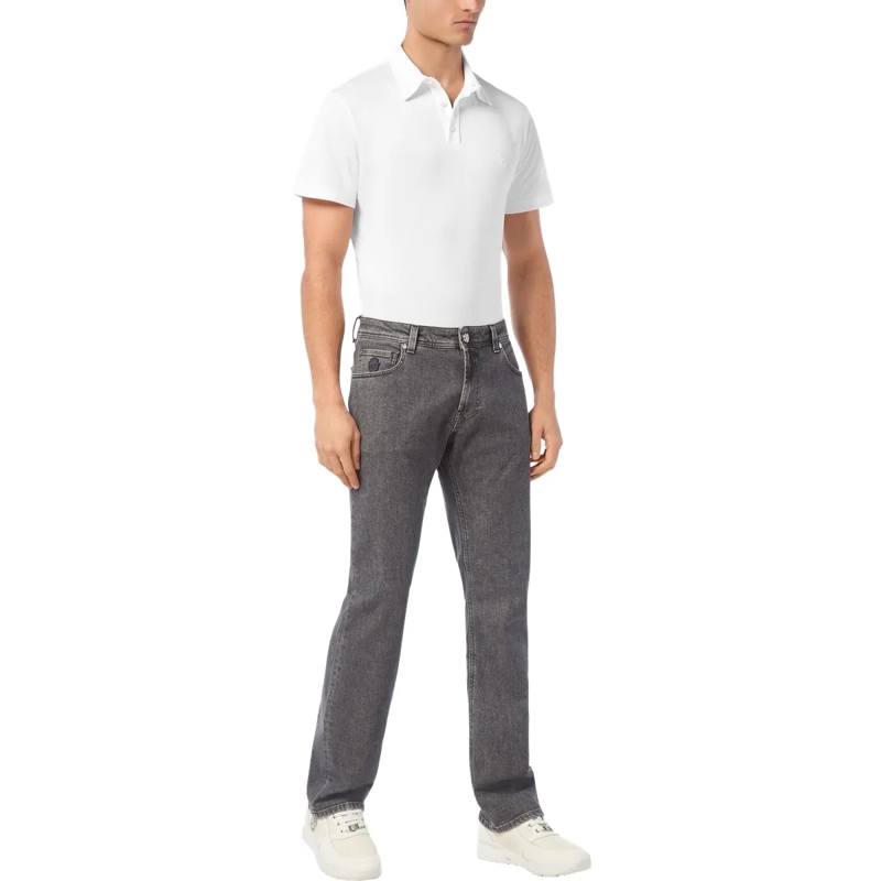 BILLIONAIRE Jeans mit geradem Bein Jeans Regular Fit grau(Image 3)