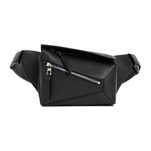 Loewe Crossbody Bag Puzzle Edge Mini Bag Black