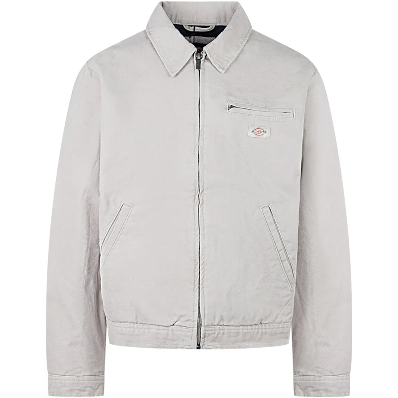 DICKIES Daunenjacke Dickies Giacca Grigia con Zip Frontale grau