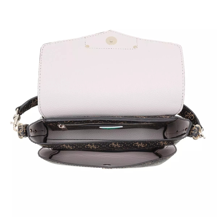 CROSSBODY BAG WITH FLAP - Black