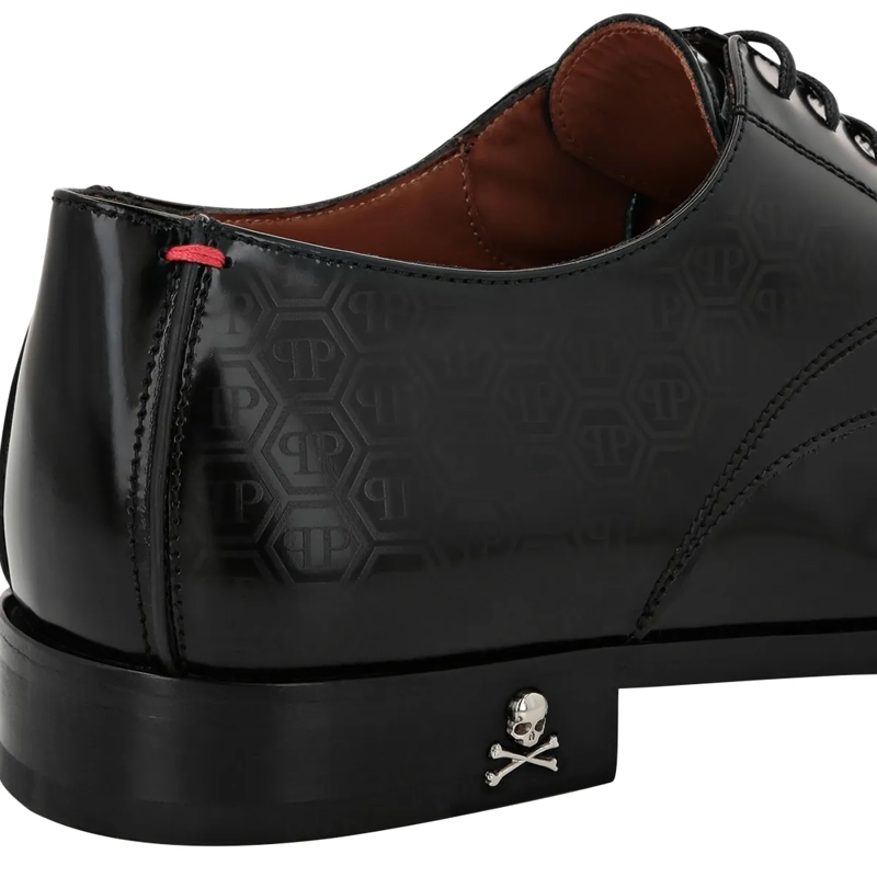 Philipp Plein Stiefel Schnürer Monogram schwarz(Image 4)