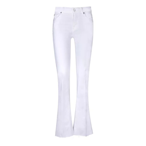 Seven for all Mankind Bootcut Jeans White Bootcut-Jeans