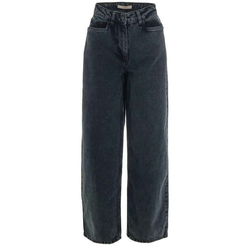 Remain Jeans mit geradem Bein Cocoon Denim Pant Black