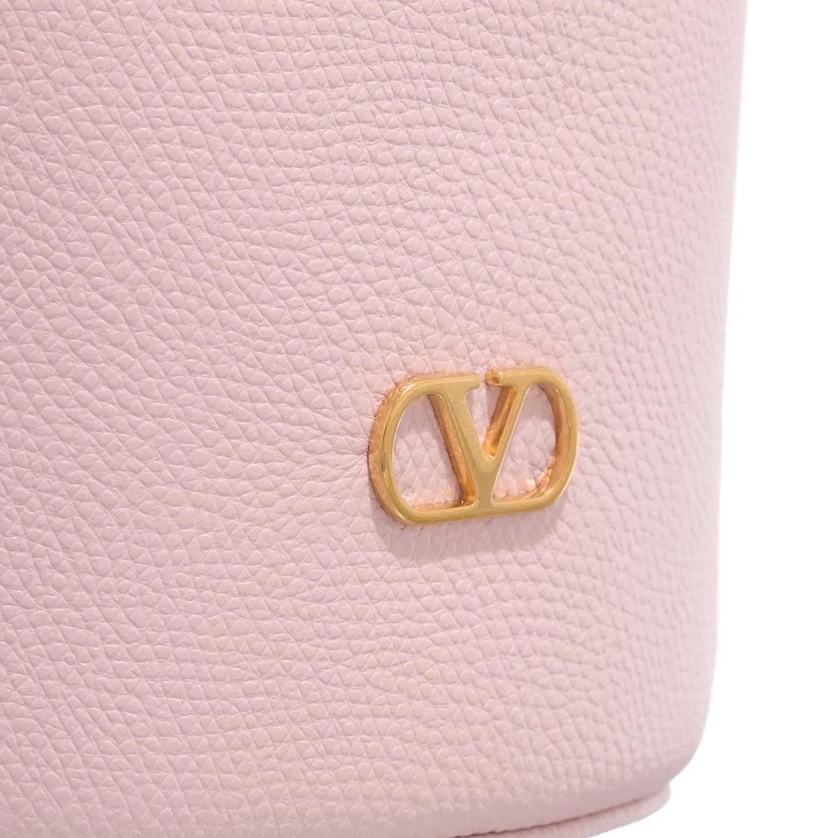 Valentino Garavani Bucket bags Mini Drawstring in poeder roze