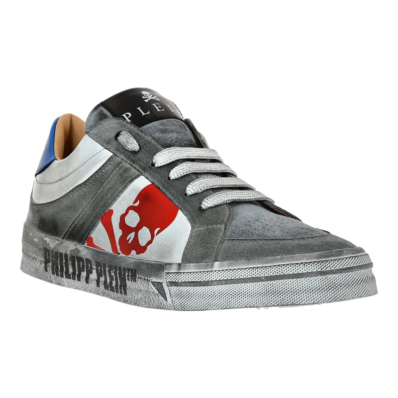 Philipp Plein Low-Top-Sneaker Sneaker Retrokickz silber