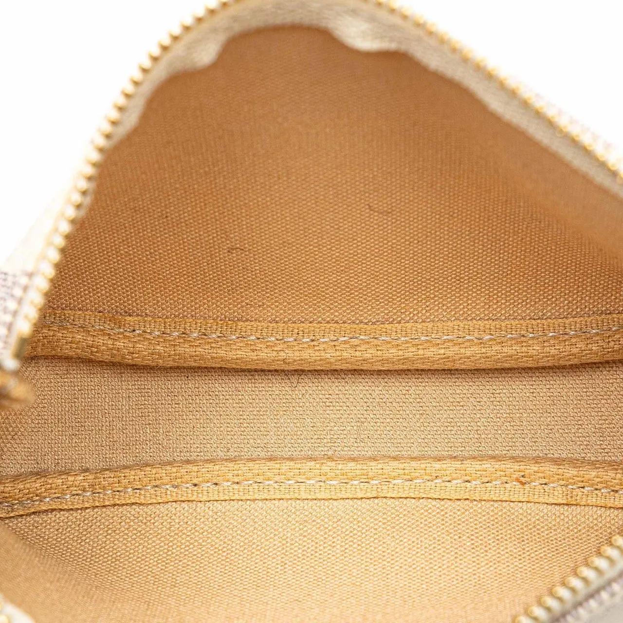 Louis Vuitton Crossbody bags 2007 Damier Azur Mini Pochette Accessoires in wit