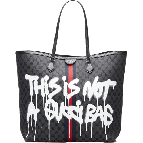 Balenciaga Shopper 2018-2022 The Hacker Project Graffiti BB Supreme T schwarz