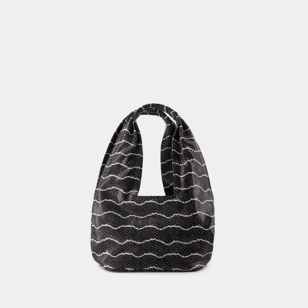 Chylak Hobo bags Small Shoulder Bag Leather Printed in zwart