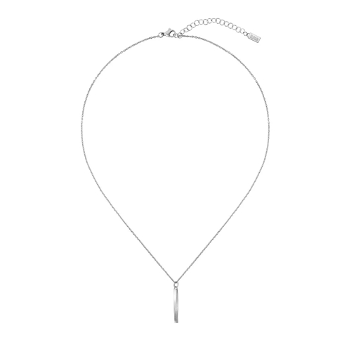 Boss Signature Necklace Silver Lange Halsketting