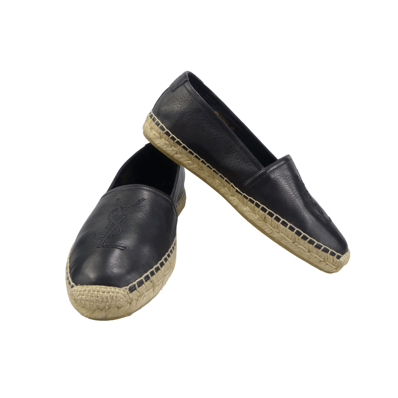 Thumbnail - Saint Laurent Loafer - Espadrillas in pelle a grana - Gr. 41 (EU) - in Schwarz - für Damen