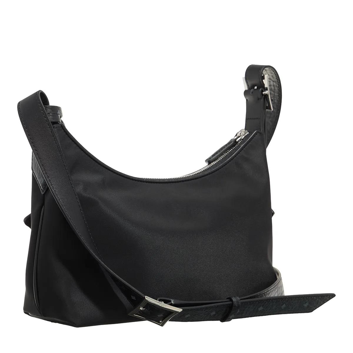 MCM Hobo bags Aren Hobo in zwart