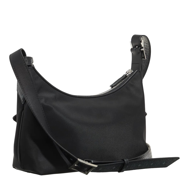 MCM Hobo Bag Aren Fbr Hobo Sml Bk, One Size(Image 4)