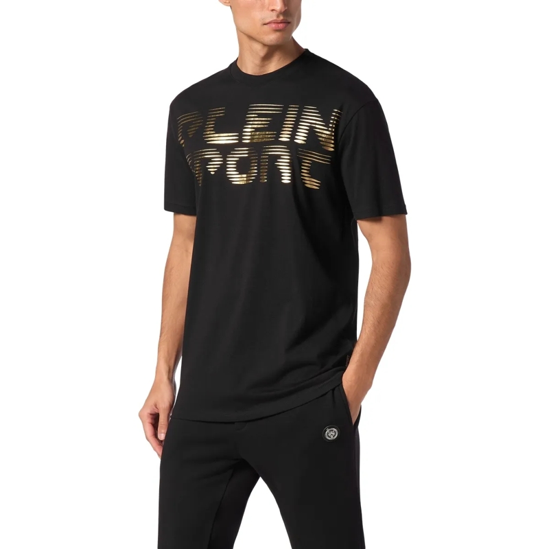 Plein Sport T-Shirt T-Shirt Rundhalsausschnitt schwarz(Image 3)