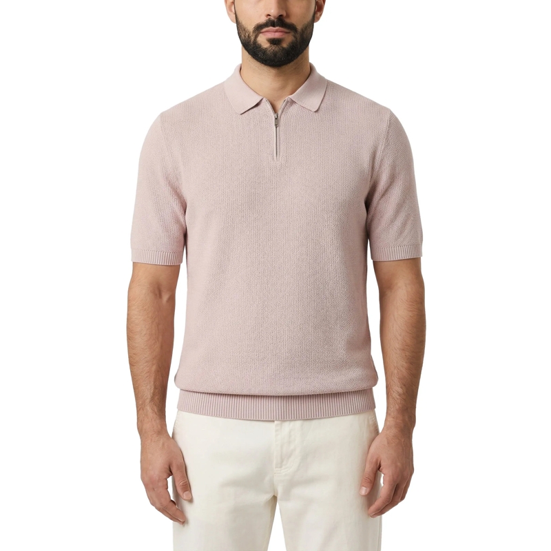 Eleventy Polohemd Poloshirt aus Baumwolle blau(Image 2)