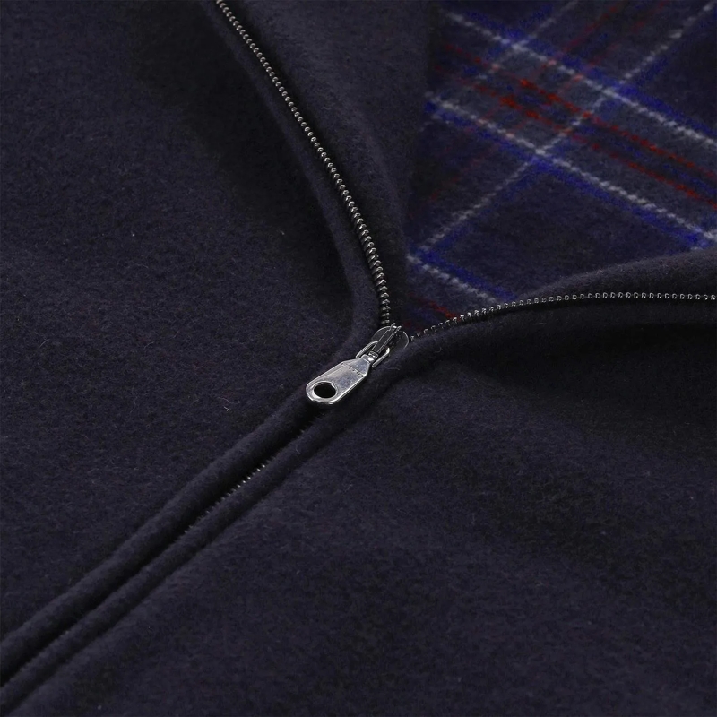 Etro Übergangsjacke Blouson aus Woll-Mix blau(Image 3)