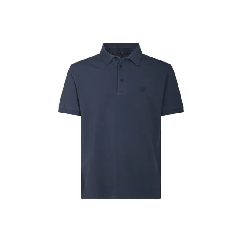 Etro Polo shirt Classic Fit Polo With Ribbed Collar Blue