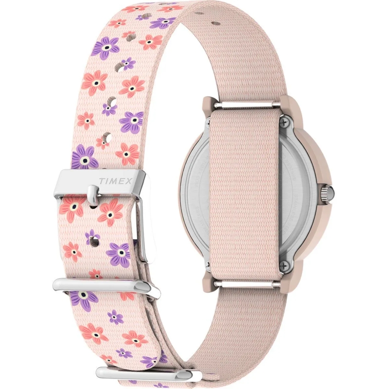 Timex Automatikuhr Quarz-Analoguhr Timex X Peanuts Floral pink (Image 5)