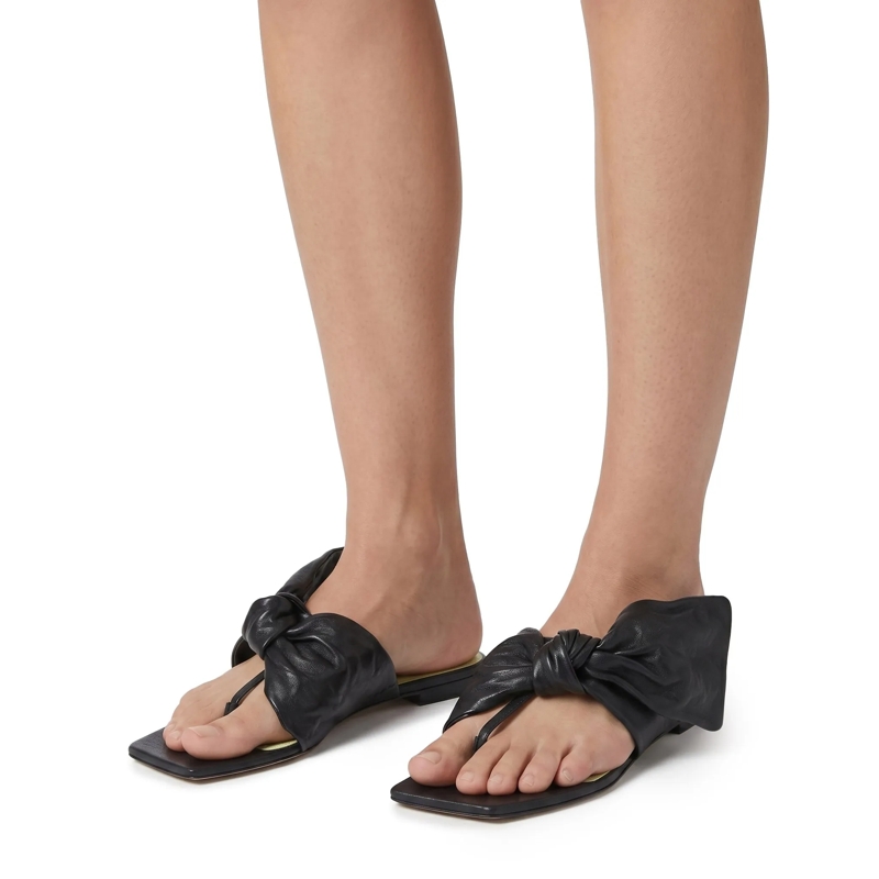 Givenchy Schnürschuhe Sandalen aus Nappaleder schwarz(Image 2)