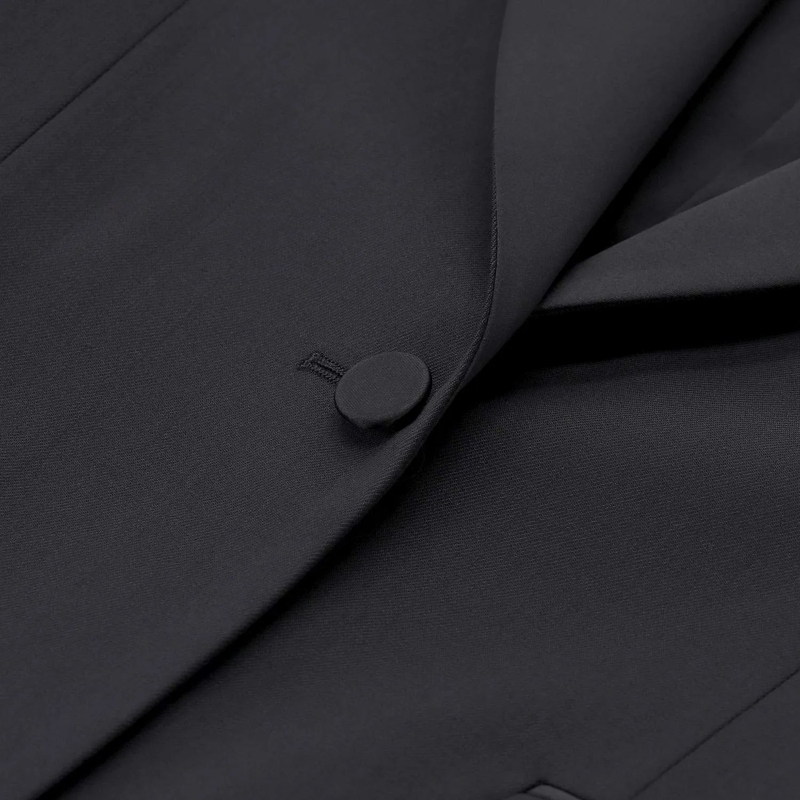 Lardini Blazer Klassischer Blazer aus Woll-Mix schwarz(Image 3)