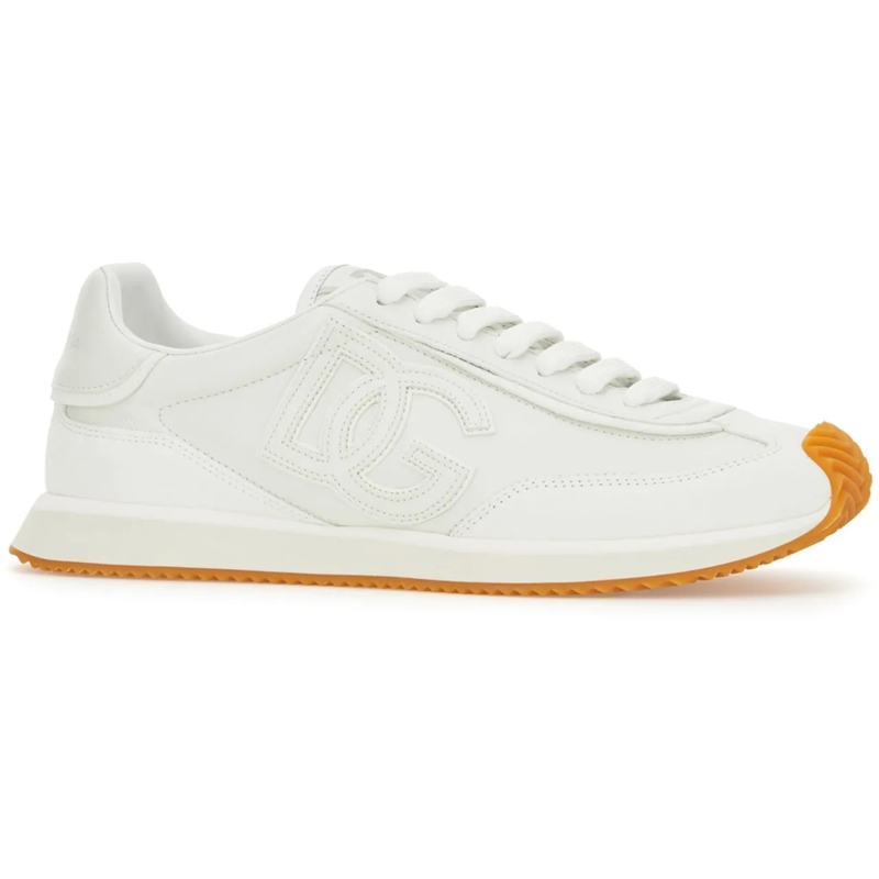 Dolce&Gabbana Low-Top-Sneaker Dolce&gabbana White leather and suede Cushion snea weiß(Image 2)