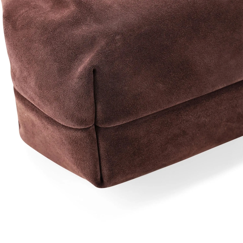 Gianni Chiarini Sac à bandoulière Tasche Dua aus Veloursleder braun(Image 4)
