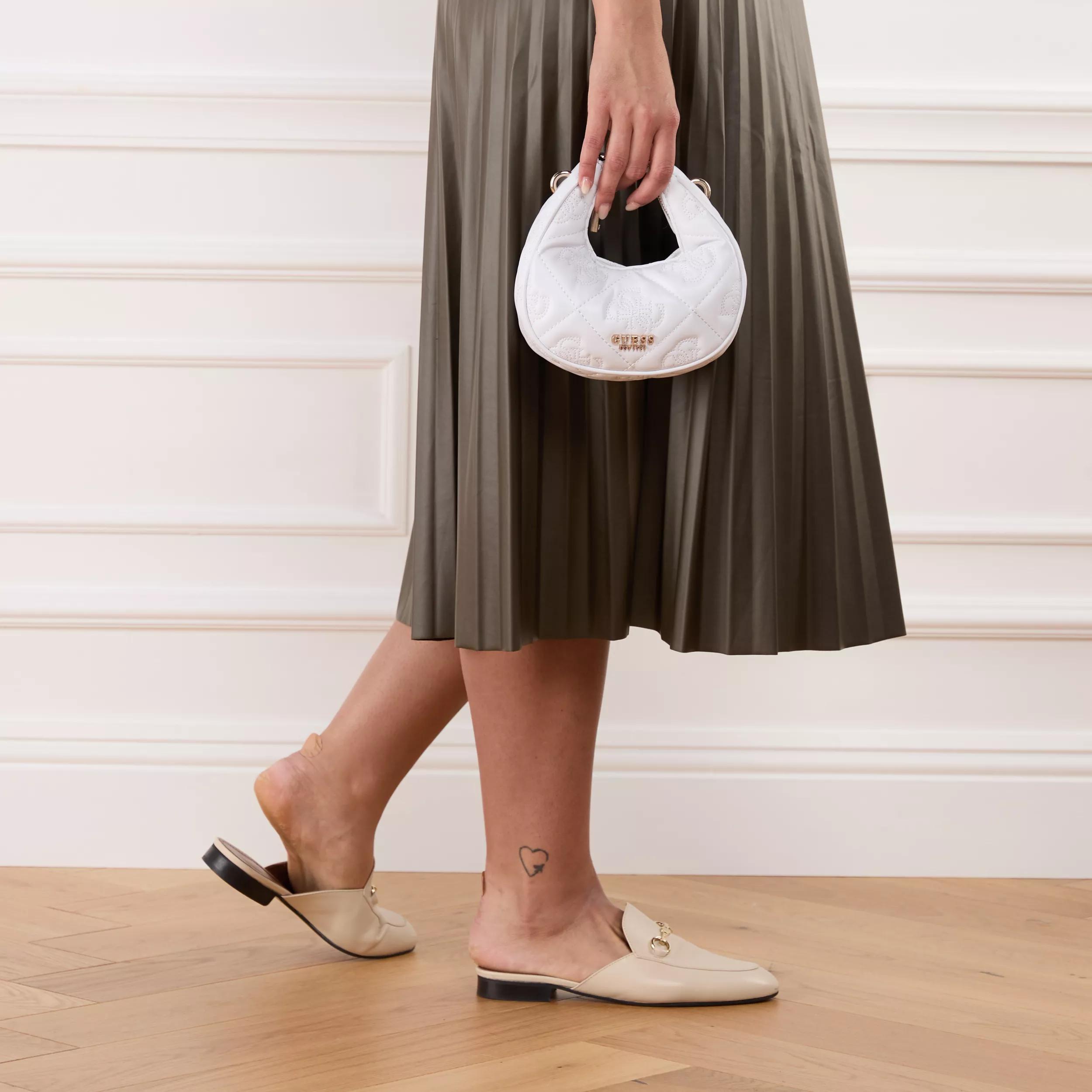 Guess Hobo bags Marieke Mini Hobo in wit
