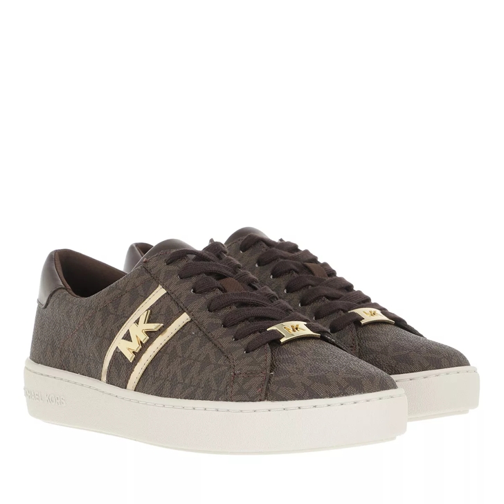 Michael Kors Irving Stripe Lace Up Low Top Sneaker