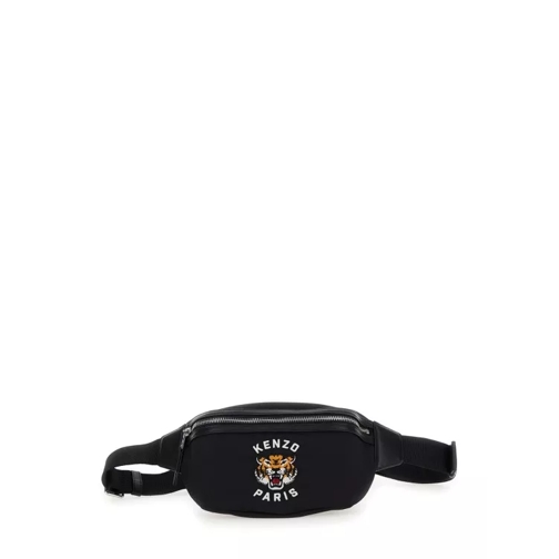 Kenzo Embossed Tigre Black Crossbody Bag