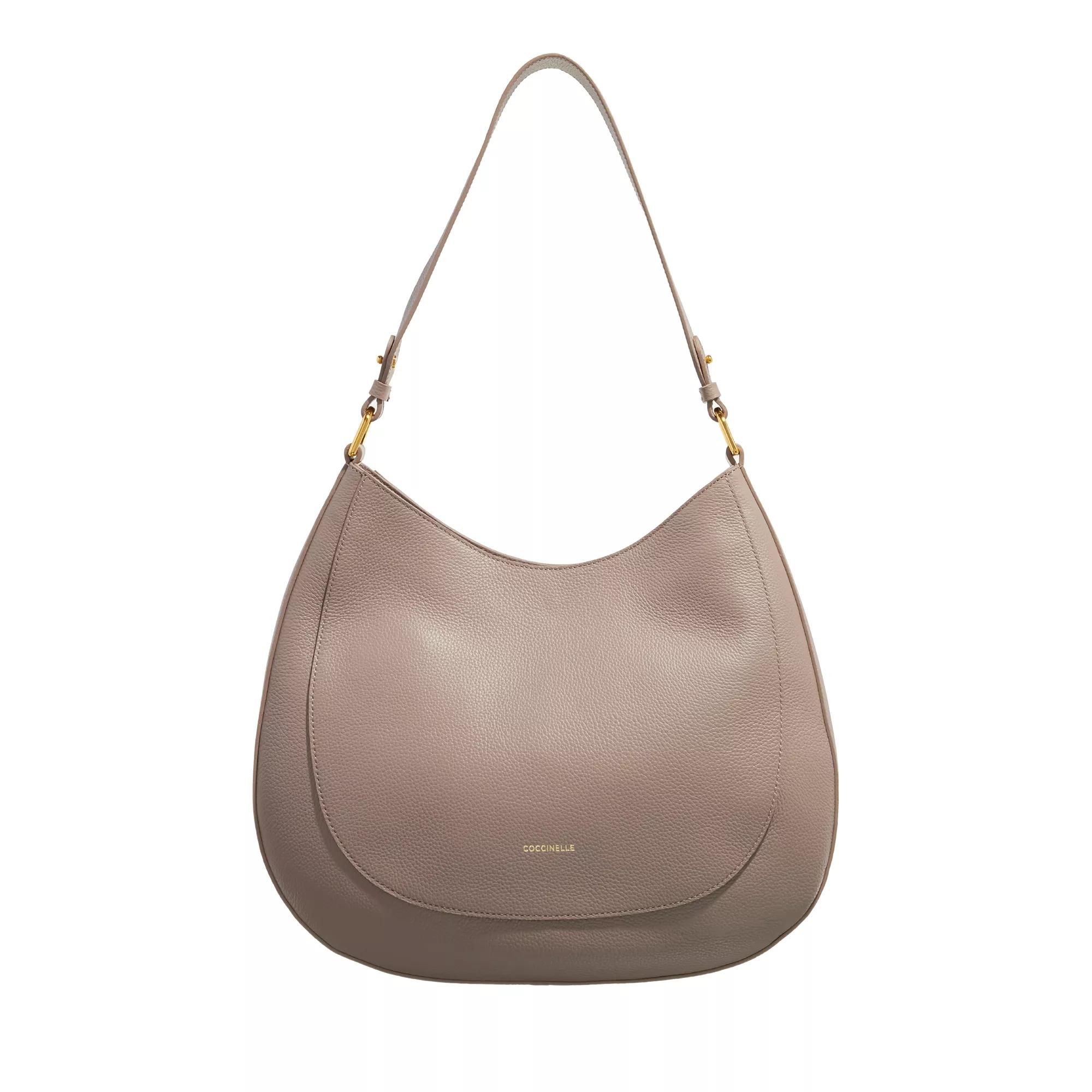 Coccinelle Sole Warm Taupe | Hobo Bag