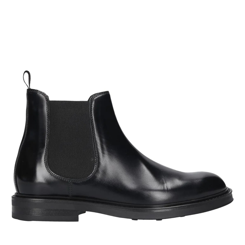 Heinrich Dinkelacker Chelsea Boots Chelsea Boots Florenz Plain CA schwarz