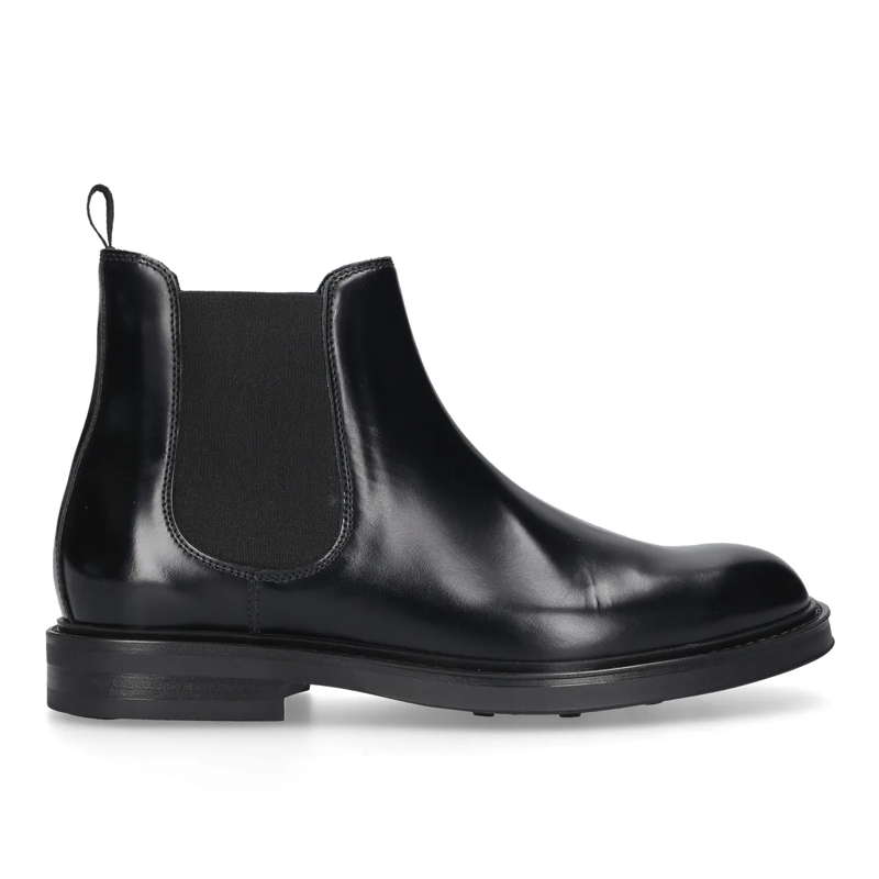 Heinrich Dinkelacker Chelsea Boots Chelsea Boots Florenz Plain CA schwarz