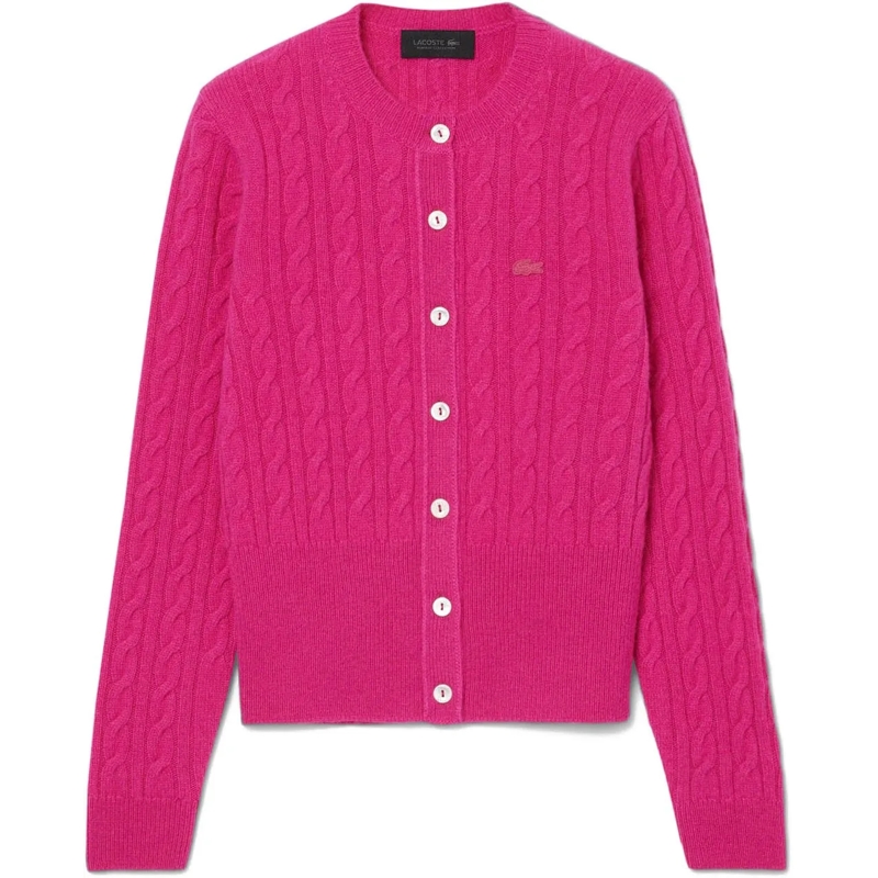 Lacoste T-Shirt Fashion Show Sweater Matea Carmine rose