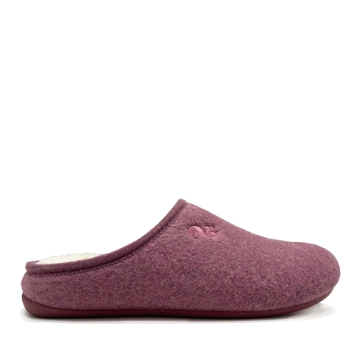 thies Hausschuh thies 1856 ® Organic Slipper vegan bordeaux (W/X) mehrfarbig