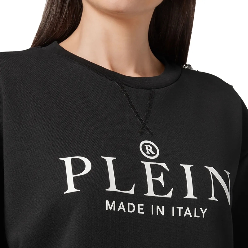 Philipp Plein Top Sweatshirt Iconic Plein schwarz(Image 5)