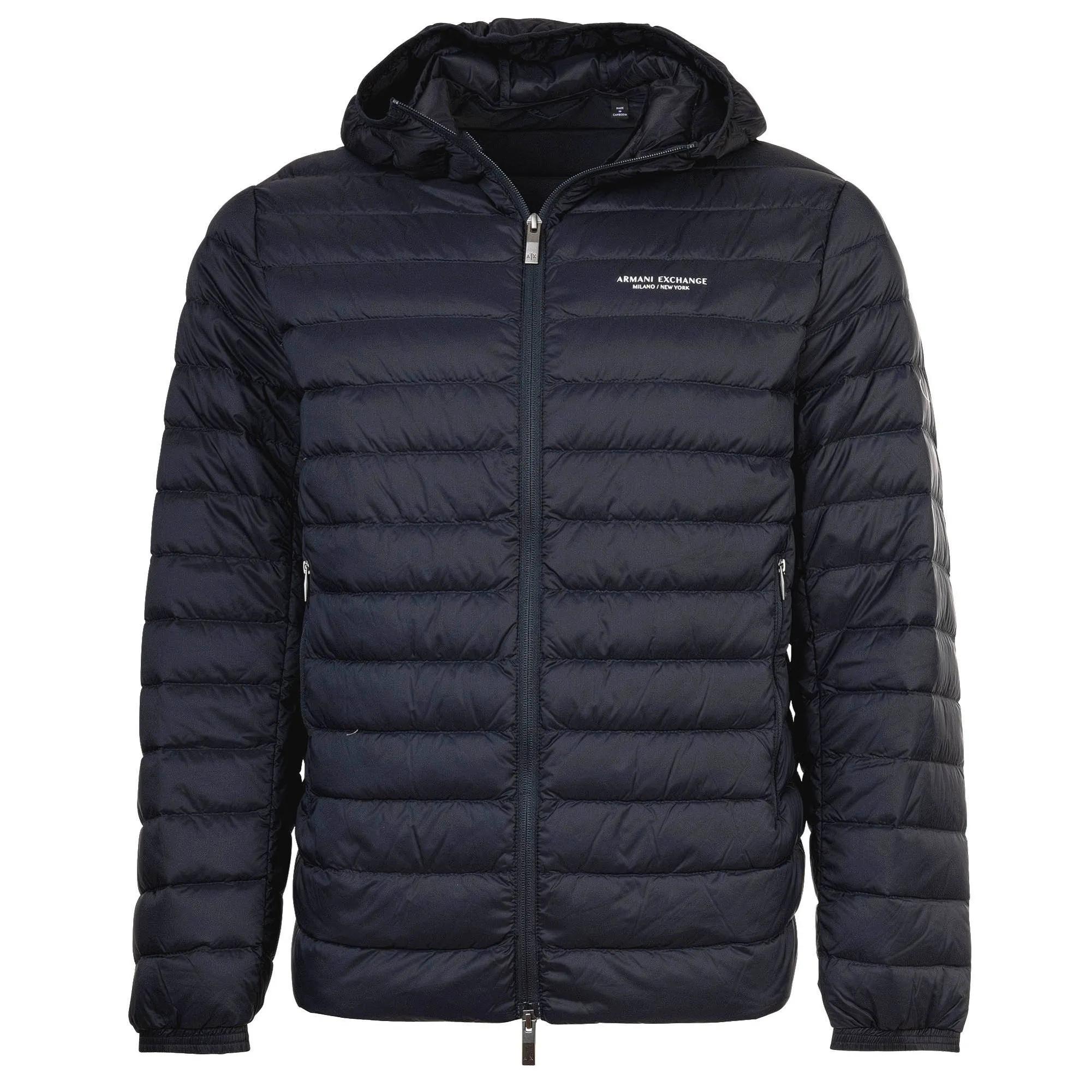 Armani Exchange Herren Blau - Down Jacket - Größe S