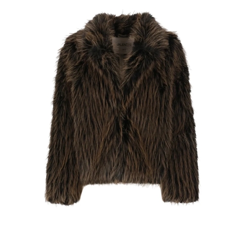 Valentini 1972  Eco Silver Fox Coat Brown