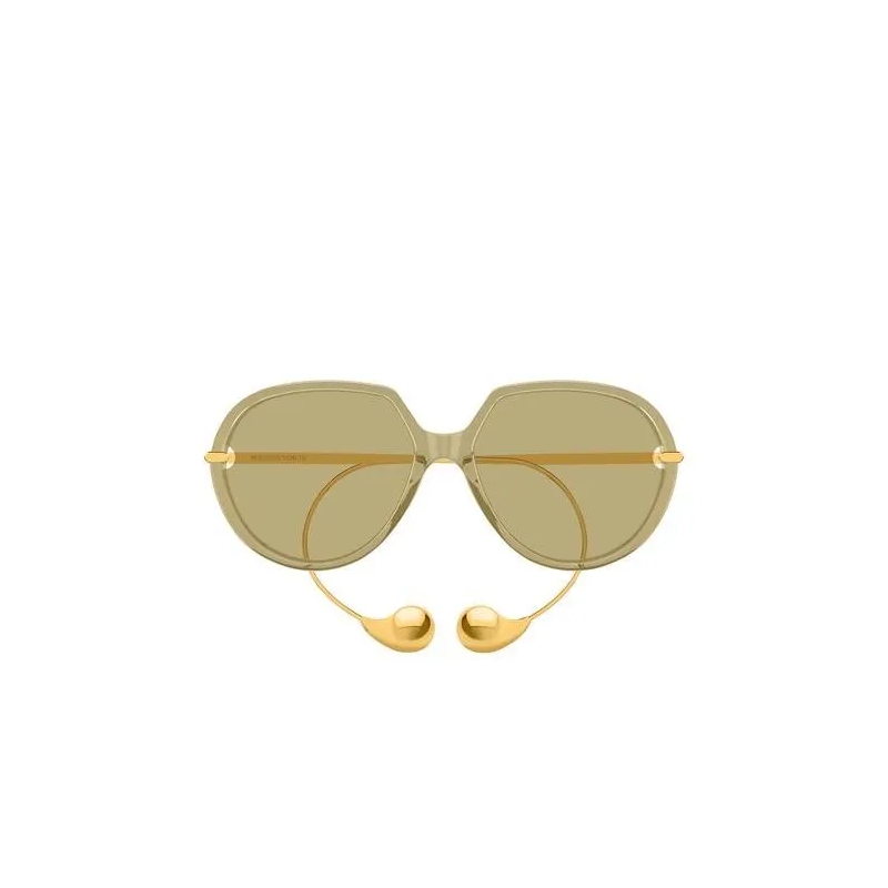 Bottega Veneta Sonnenbrille BV1436S Yellow-Gold-Brown(Image 2)
