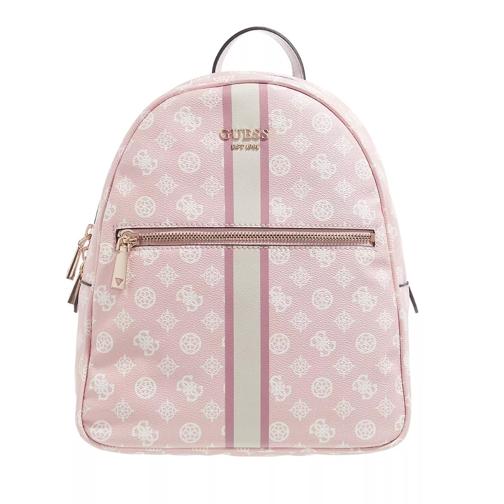 Guess Vikky Backpack Pink Logo Multi Zaino