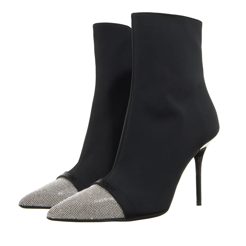 Love Moschino Stiefeletten Sparkling Toe Scarponcino Donna Nero