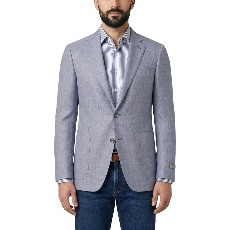 Canali Anzugjacke Sakko Kei blau(Image 2)