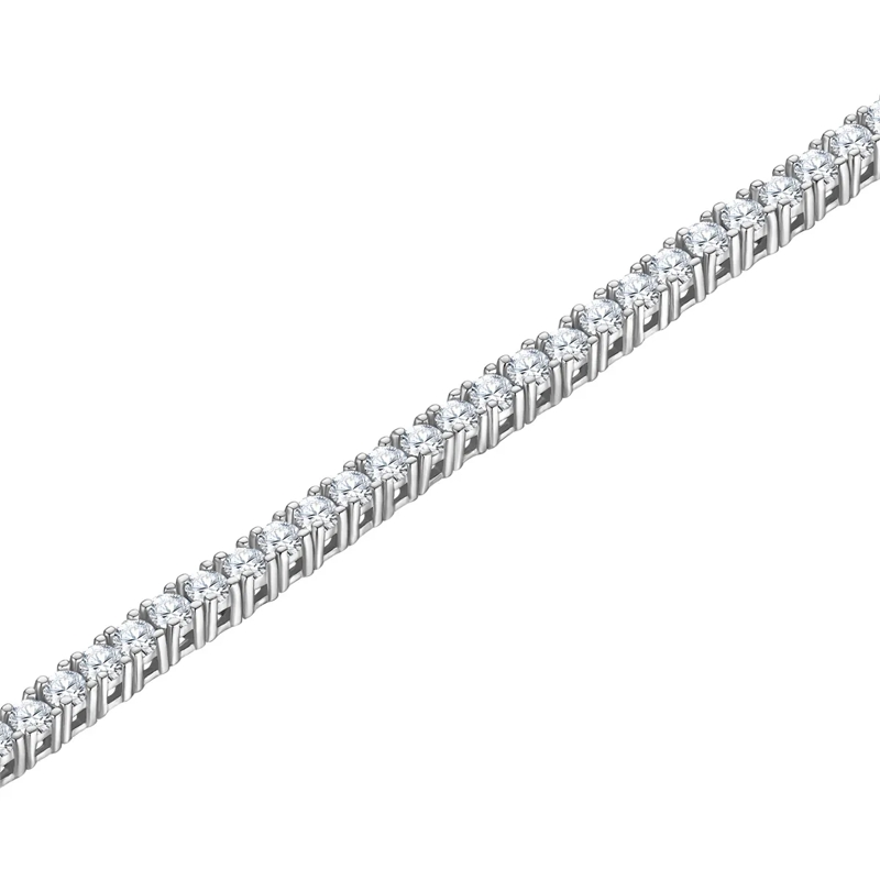 Trilani Armband Sterling Silber Armband Zirkonia silber(Image 3)