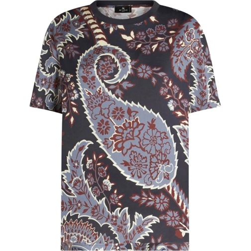 Etro T-Shirts mw cut e sew t-shirt divers mehrfarbig