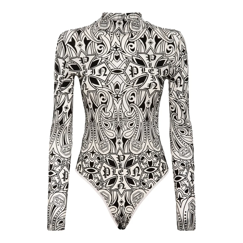 Philipp Plein Top Körper Gothic Plein nude