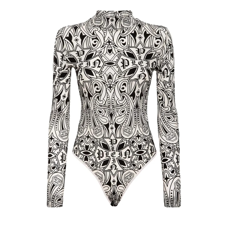 Philipp Plein Top Körper Gothic Plein nude(Image 5)