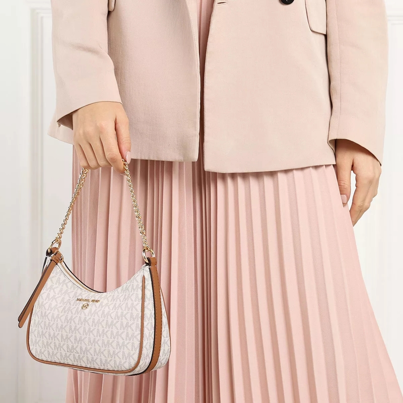 MICHAEL Michael Kors Pochette Jet Set Charm Pouches/Portfolios  Vanilla Acrn(Image 2)