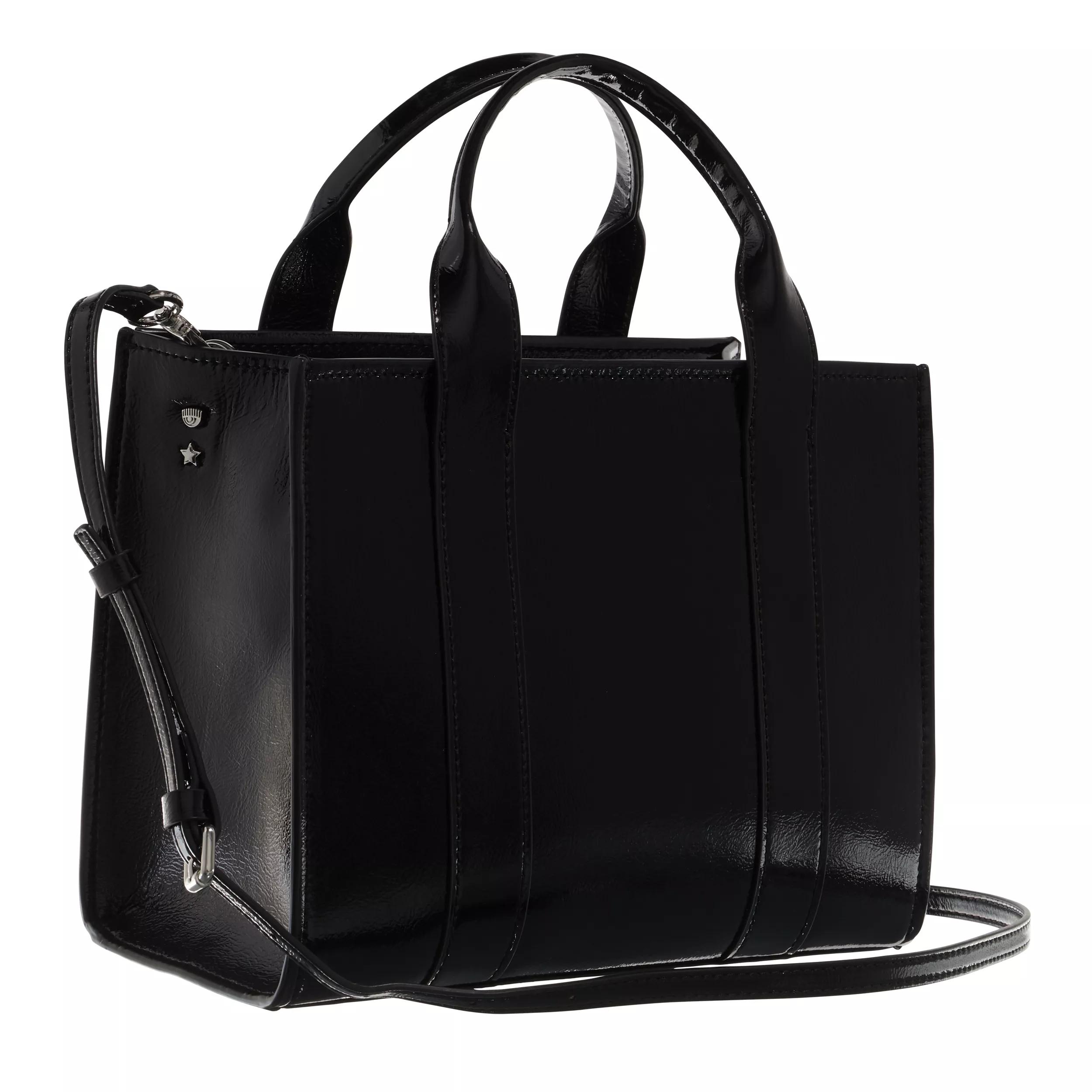 Chiara Ferragni Totes & shoppers Range N Ferragni Stretch Sketch 03 Bags in zwart